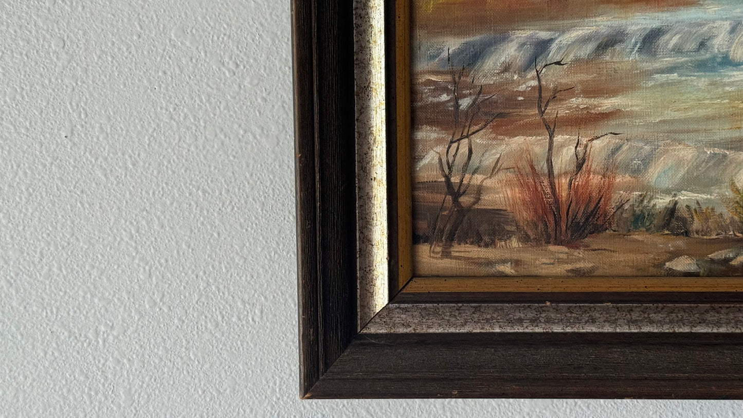 ‘’Glorious Autumn” Landscape Oil Painting