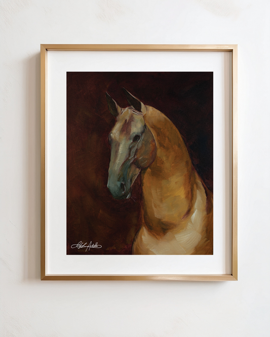 Equine Portrait Study -Giclée Print
